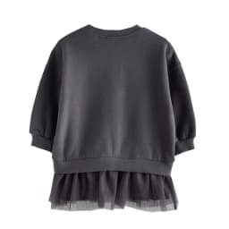 Jumping Meters 2-7T Bear Beading Princess Girls Dresses For Autumn Spring Long Sleeve Party Girls Clothing Cute Baby Frocks