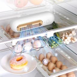 New USB Air Purifier Kitchen Refrigerator Air Freshener Deodorizer Ozone Sterilization Deodorizing for Food Pet Toilet Car Use