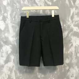 2024 New Trend Casual 5 Points Mid Pants Men's Summer Wild Five-point Pants Youth Loose White Suit Shorts Bermuda Masculina