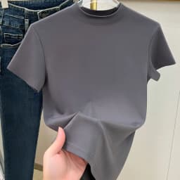 2026 New Fashion Short Sleeve Summer Blouse Women O Neck Casual Solid Simple Ladies Tops Shirts