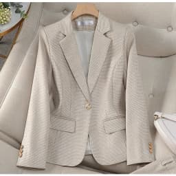 Luxury Small Women Pink Blazer Ladies Professional Suit Women Temperament Suit Fashion Interview Formal Pant Suits