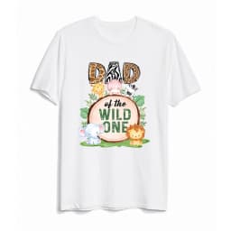 Wild One Family Matching outfit Jungle Party Dad Mom Sister Brother Baby Look clothes T-shirt One Birthday Family T Shirts Tops