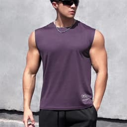 Summer men fitness T-shirt training sport vest ventilate basketball undershirt sleeveless quick drying running tank top men tops