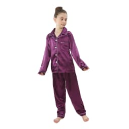 Summer Baby Girl Pajamas Sets 6 to 9 12 18 24 Months Satin Silk Blue Pink Kids Pyjamas Infantil Toddler Boy Outfit Home Clothing