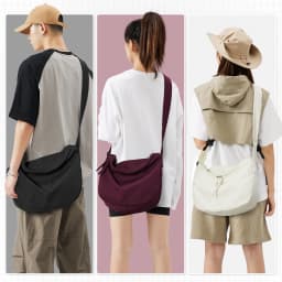 Women's Body Crossbody Bag Purse with Adjustable Shoulder Strap Messenger Bag for Women Men, Travel Canvas Satchel Postman Bag