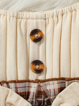 2024 New Baby Girls Autumn Long Sleeve With Bow Plaid Fahion Cute Dress
