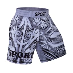 Cody Lundin Crossfit Men Fitness Running Shorts MMA Short With Printed Lightweight Grappling Combat Shorts For Boxing Weightlift