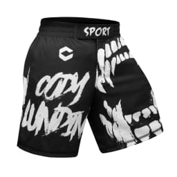 Cody Lundin Crossfit Men Fitness Running Shorts MMA Short With Printed Lightweight Grappling Combat Shorts For Boxing Weightlift