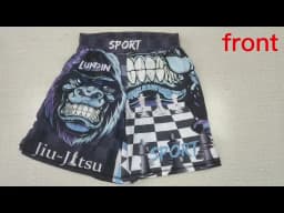 Cody Lundin Crossfit Men Fitness Running Shorts MMA Short With Printed Lightweight Grappling Combat Shorts For Boxing Weightlift