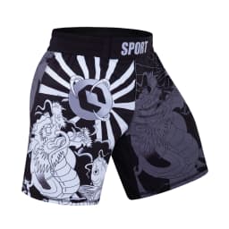 Cody Lundin Crossfit Men Fitness Running Shorts MMA Short With Printed Lightweight Grappling Combat Shorts For Boxing Weightlift