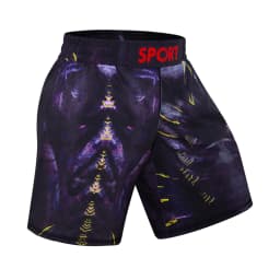 Cody Lundin Crossfit Men Fitness Running Shorts MMA Short With Printed Lightweight Grappling Combat Shorts For Boxing Weightlift