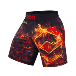 Cody Lundin Crossfit Men Fitness Running Shorts MMA Short With Printed Lightweight Grappling Combat Shorts For Boxing Weightlift