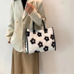 Women's Faux Fur Cow Print Designer Shopper Totes Soft Plush Female Shoulder Bags Winter Large Capacity Handbags and Purse
