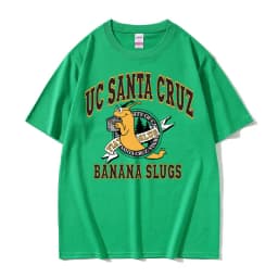 Famous Director Quentin Tarantino Movie Pulp Fiction Jhon Travolta Banana Slugs Same Style Tshirt Men Women Casual Loose T-shirt
