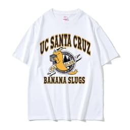 Famous Director Quentin Tarantino Movie Pulp Fiction Jhon Travolta Banana Slugs Same Style Tshirt Men Women Casual Loose T-shirt