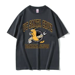 Famous Director Quentin Tarantino Movie Pulp Fiction Jhon Travolta Banana Slugs Same Style Tshirt Men Women Casual Loose T-shirt