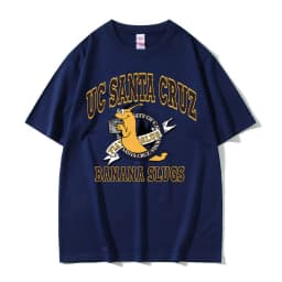 Famous Director Quentin Tarantino Movie Pulp Fiction Jhon Travolta Banana Slugs Same Style Tshirt Men Women Casual Loose T-shirt