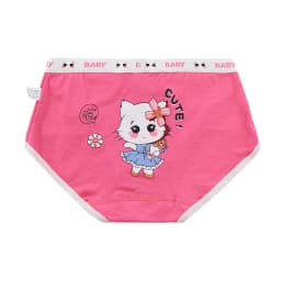 4PCS Cute Panties Girl Soft Shorts Briefs Underwear Cartoon Panties for Girls Children Children's Cotton Underwears Clothing
