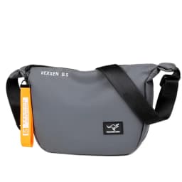 Kangaroo Luxury Brand Casual Men Crossbody Shoulder Bags Blue Black Epithelium Business Man Messenger Bag Small Cycling SlingBag