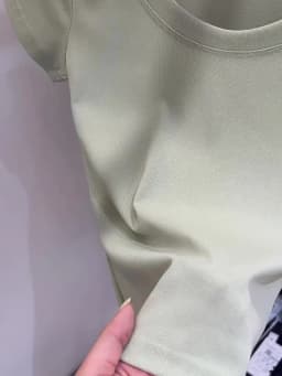 AOSSVIAO 100% Cotton T Shirt Women 2026 Summer New Slim Solid Basic Tees 16 Color Casual Tshirt Korean O Neck Tops