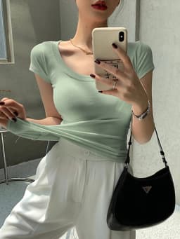 AOSSVIAO 100% Cotton T Shirt Women 2026 Summer New Slim Solid Basic Tees 16 Color Casual Tshirt Korean O Neck Tops