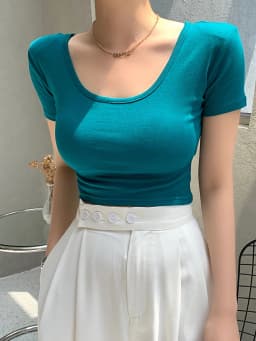 AOSSVIAO 100% Cotton T Shirt Women 2026 Summer New Slim Solid Basic Tees 16 Color Casual Tshirt Korean O Neck Tops