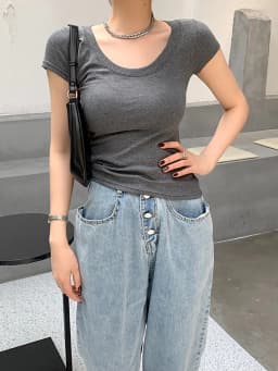 AOSSVIAO 100% Cotton T Shirt Women 2026 Summer New Slim Solid Basic Tees 16 Color Casual Tshirt Korean O Neck Tops