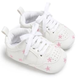Spring and Autumn Newborn Soft Sole Anti slip Casual Sports Shoes for 0-12 Month Female Baby's First Step Walking Shoes