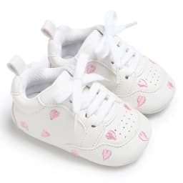 Spring and Autumn Newborn Soft Sole Anti slip Casual Sports Shoes for 0-12 Month Female Baby's First Step Walking Shoes