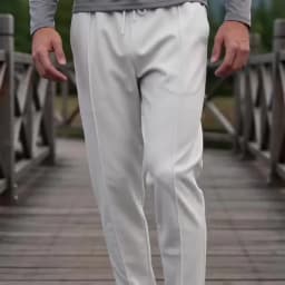2024 Spring/Summer Hot Selling Men's Fashionable Casual Solid Color Pants Loose Tight Cord Straight Pants