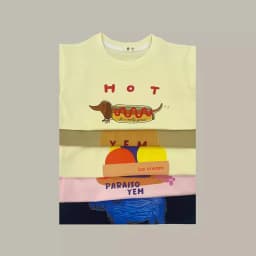 MILANCEL 2024 Summer New Kids Tees Cartoon Letter Boys Girls Unisex O-Neck T-shirt Short Sleeve Tops Children Fashion Clothing