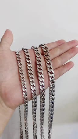 100% S925 Sterling Silver Bracelet 8MM Punk S925 Silver Jewelry Never Fade Men Women Jewelry Gifts