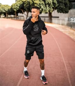 Men's Double Layer Jogger Shorts 2 in 1 Short Pants Gyms Fitness Built-in Pocket Bermuda Quick Dry Beach Shorts Male Sweatpants