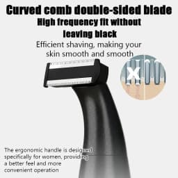 Intimate Areas Haircut Precision Shaver Men Bikini Line Sensitive Razor Balls Eggs Pubic Hair Shaving Trimmer Face Beard Clipper