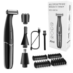 Intimate Areas Haircut Precision Shaver Men Bikini Line Sensitive Razor Balls Eggs Pubic Hair Shaving Trimmer Face Beard Clipper