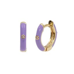CRMYA Gold-color Clip Dangle Hoop Earrings For Women CZ Zircon Enamel Piercing Women's Earrings Set 2023 Jewelry Wholesale
