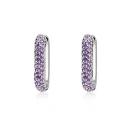 CRMYA Gold-color Clip Dangle Hoop Earrings For Women CZ Zircon Enamel Piercing Women's Earrings Set 2023 Jewelry Wholesale