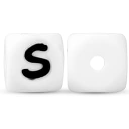 50pcs Letters Beads 12mm Silicone Alphabet Beads English Focal Beads For Jewelry Making Loose Beads DIY Beaded Pen Accessories