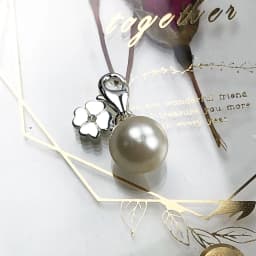 Charm Pendant Pearl & CloverLeaf Women Brand New Trendy 925 Sterling Silver Gift