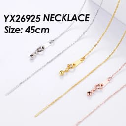 EMANCO 10PCS Stainless Steel Charm Rhinestone Necklace Pendant Fashion Birthstone For Making Jewelry Women DIY Accessories