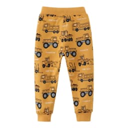 Jumping Meters 2-7T Cars Print  Boys Trousers Pants For Autumn Winter Cartoon Full Length Fashion Baby Sweatpants