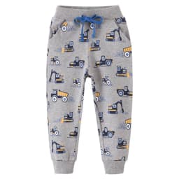 Jumping Meters 2-7T Cars Print  Boys Trousers Pants For Autumn Winter Cartoon Full Length Fashion Baby Sweatpants