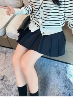 Women's Pleated Skirts Summer High Waist Zipper Dancing Skirt Y2k JK Sweet Girl Mini Skirts Black Student A Line Shorts Fashion
