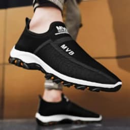 MAEDEF Men Sport Shoes Breathable Outdoor Running Sneakers High Quality Walking Casual Flats Shoes Non-slip Comfortable Men Shoe