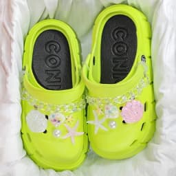 6cm DIY Platform Slippers Summer Women's Sandals Wedges Ladies Outdoor Clogs Thick Street Beach Slides Girls Garden Shoes