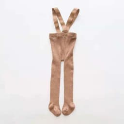 Cute Spring Knitted Tights For Newborn Baby Boys And Girls Solid Pantyhose Casual Suspender Tights Infant Toddler Strap Leggings