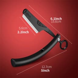 Manual razors for men are good with stainless steel sharp old-fashioned shavers, haircuts and eyebrow shavers