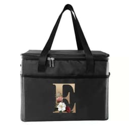 Thermal Bag Portable Lunch Bags Insulated Cooler Bag Food Bento Bags Printing Gold Letter Series Travel Picnic Storage Ice Bags