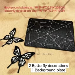 Y2K Labyrinth Butterfly Spider Web Letter Chain Handbags DIY Transparent Ita Bag Lolita Gothic Tote Vintage Fashion Shoulder Bag