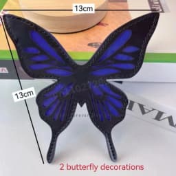 Y2K Labyrinth Butterfly Spider Web Letter Chain Handbags DIY Transparent Ita Bag Lolita Gothic Tote Vintage Fashion Shoulder Bag